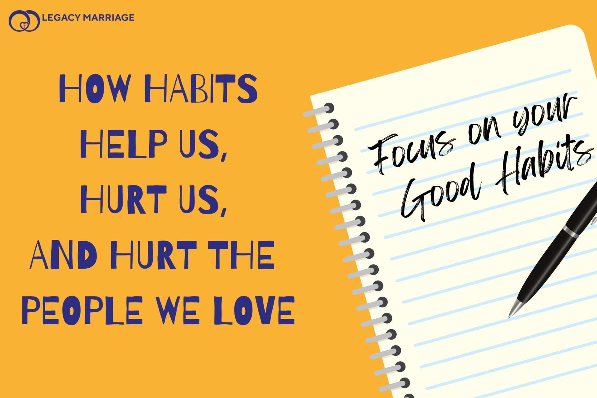 Healthy habits matter. Focus on them and improve your life.