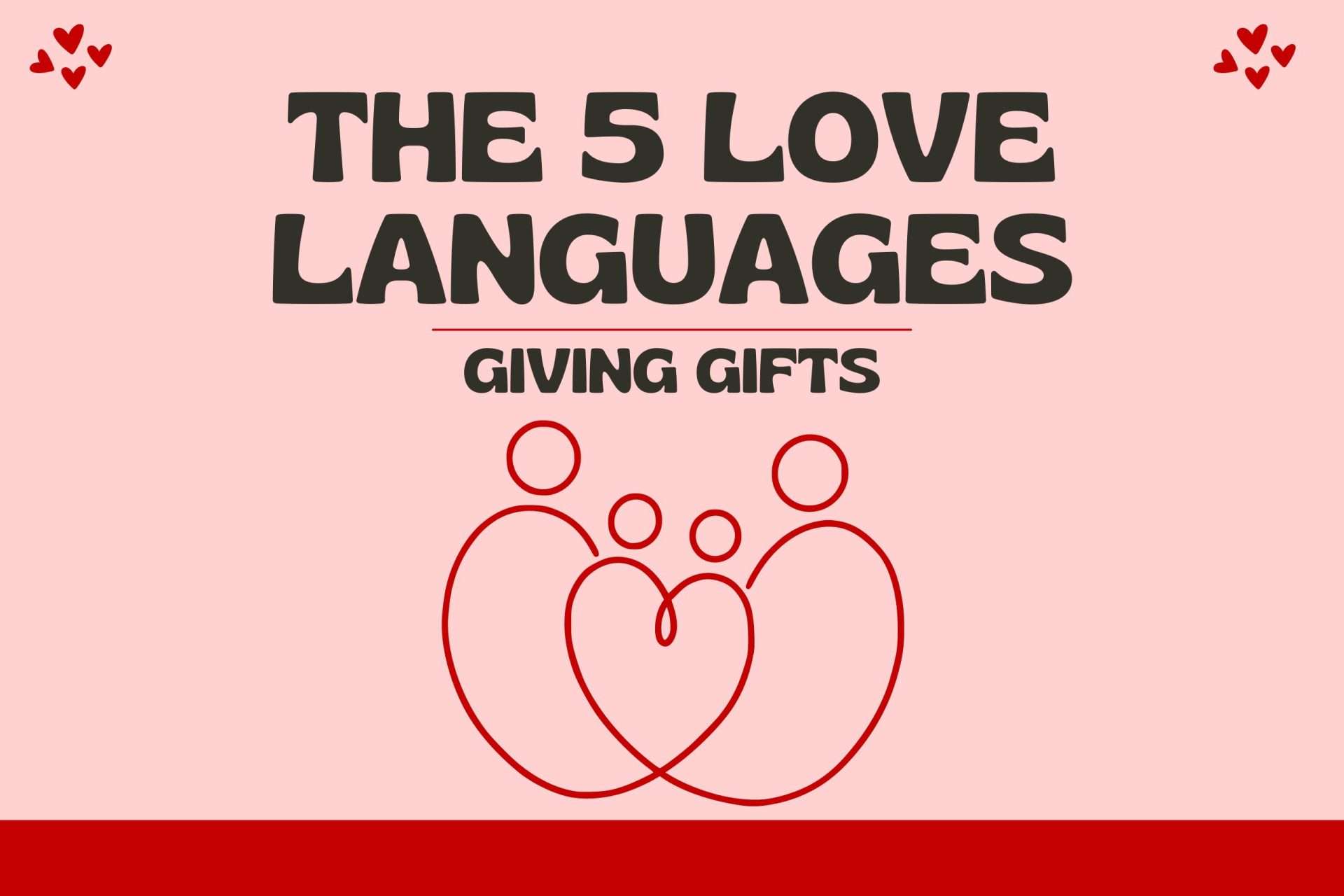 The 5 Love Languages: the Language of Gift Giving.